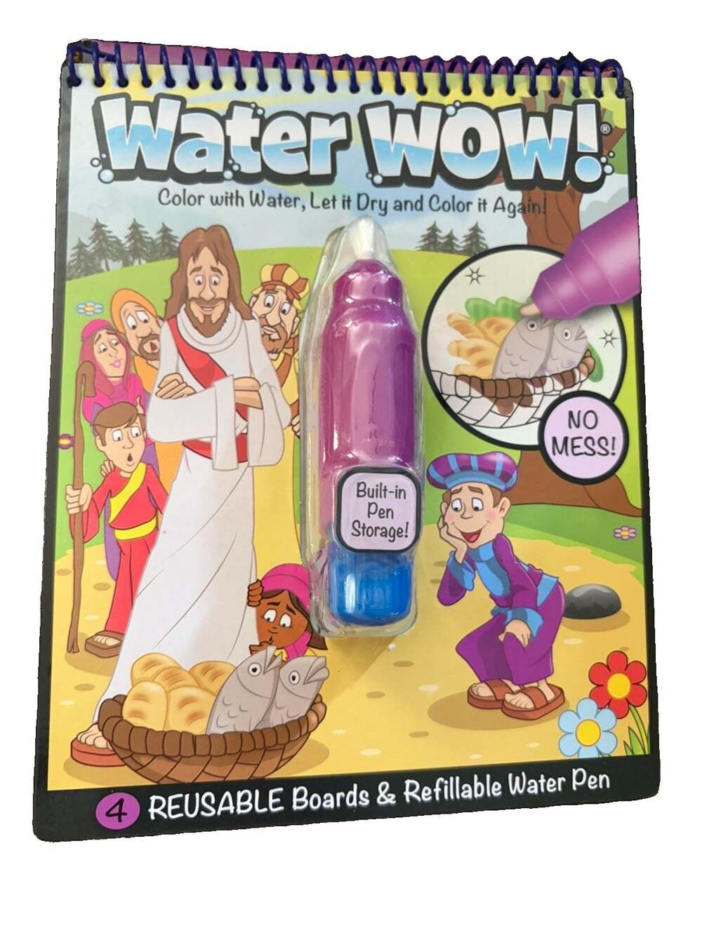 Water Wow! David And Goliath Color With Water, Let Dry & Color Again